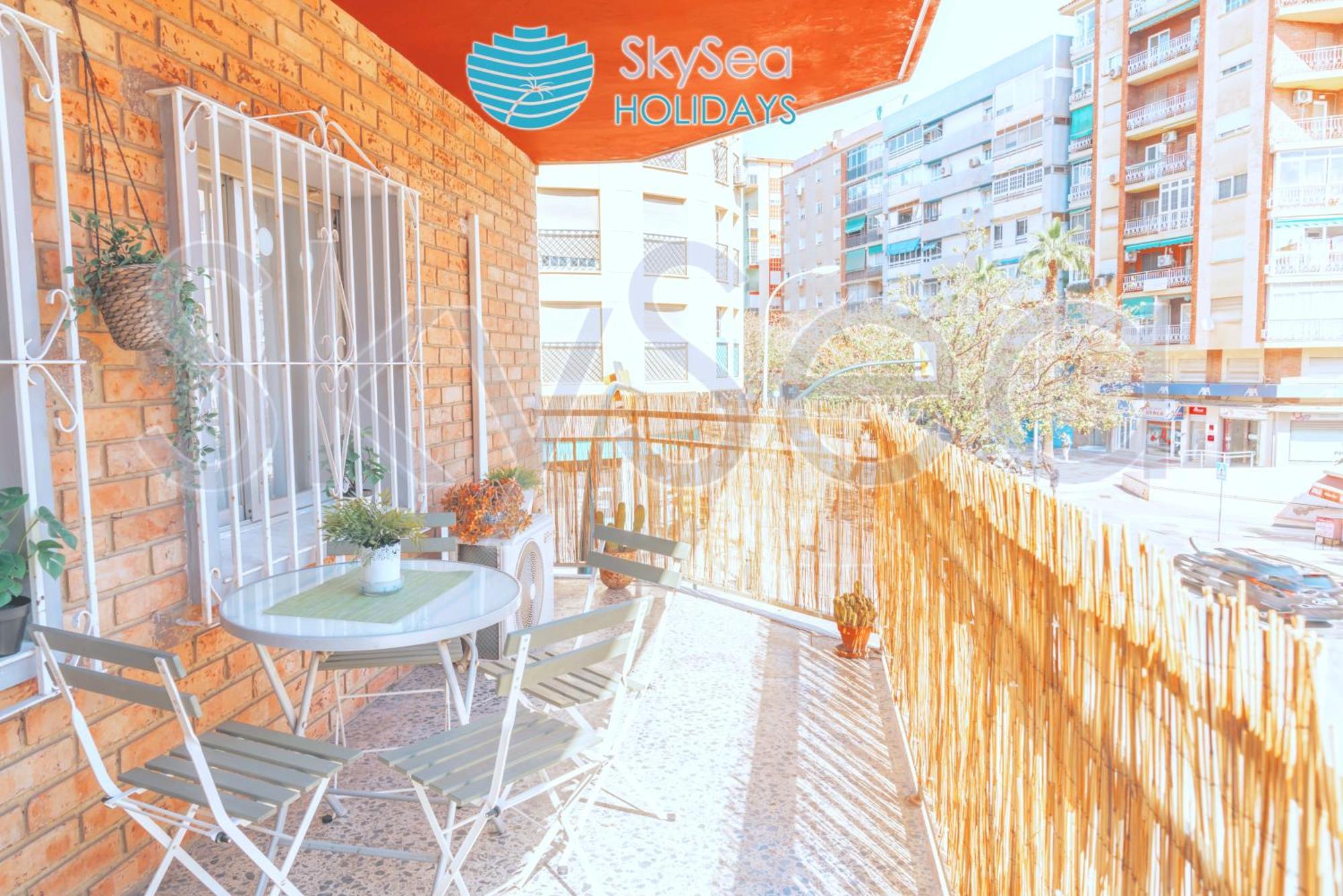 דירות Skysea Holidays Malaga Bailen מראה חיצוני תמונה